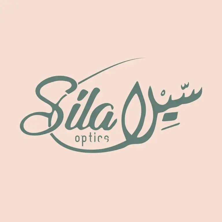 Sila Optics logo, marketing project by Karim Gad